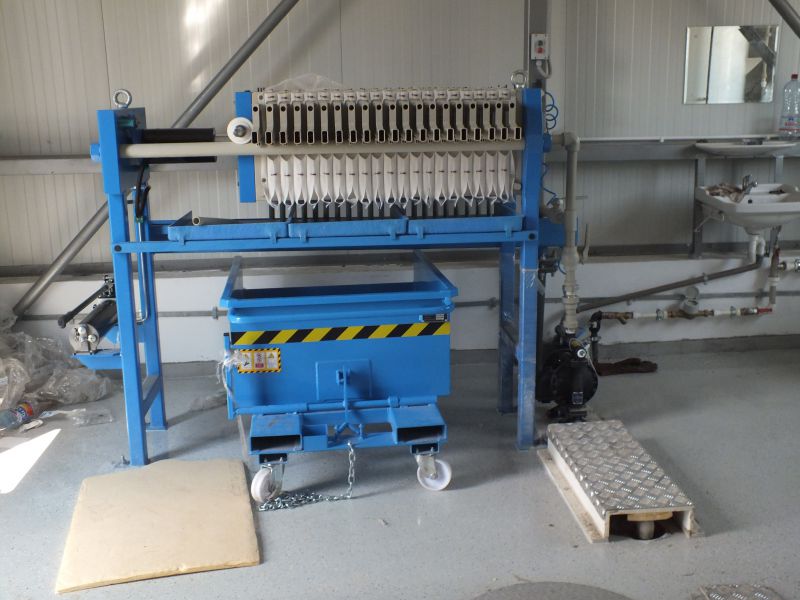 Filtru presa K400/20 manual